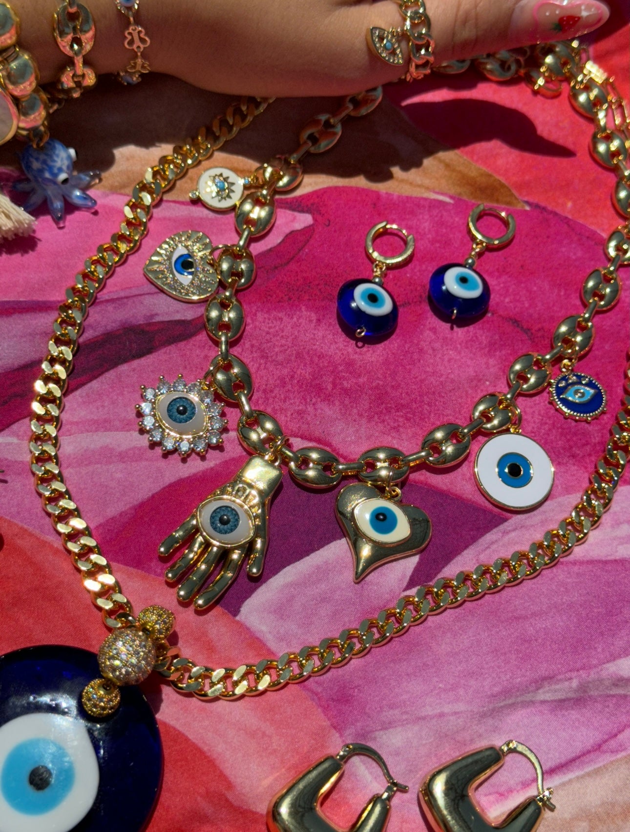 Eye Necklaces (Sold Separately)