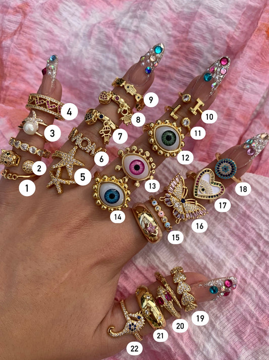 Rings (Sold Separately)