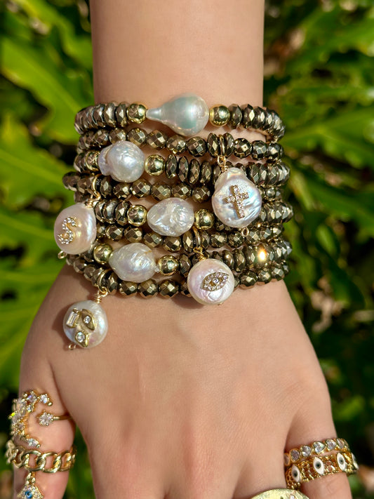 Champagne Gold Bracelet Set