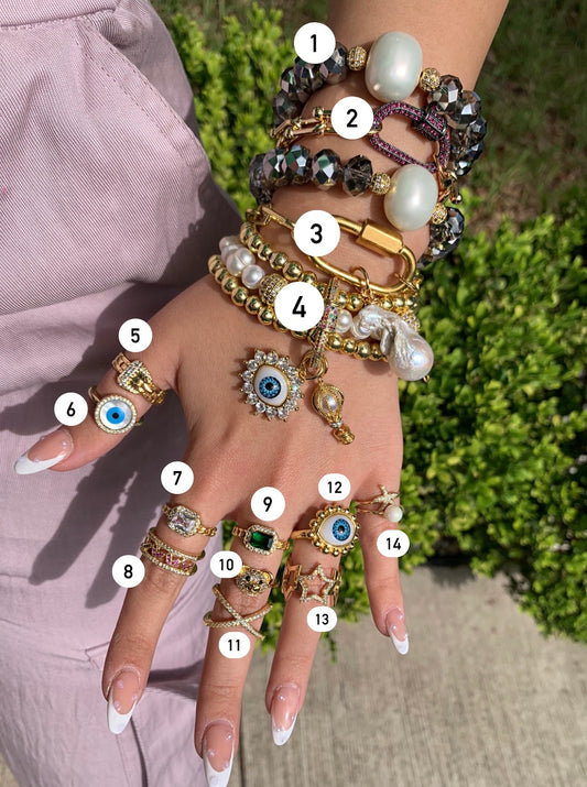 Bracelets & Rings (Sold Separately)