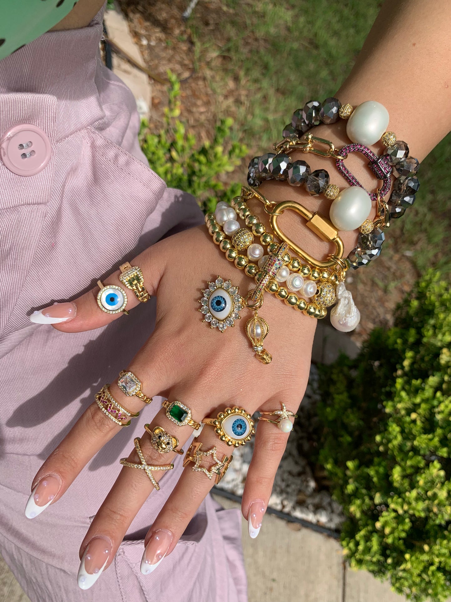 Bracelets & Rings (Sold Separately)