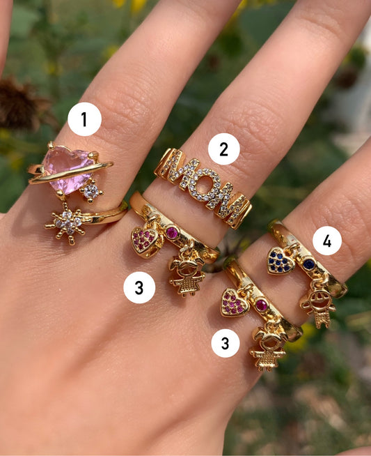 Rings (Sold Separately)