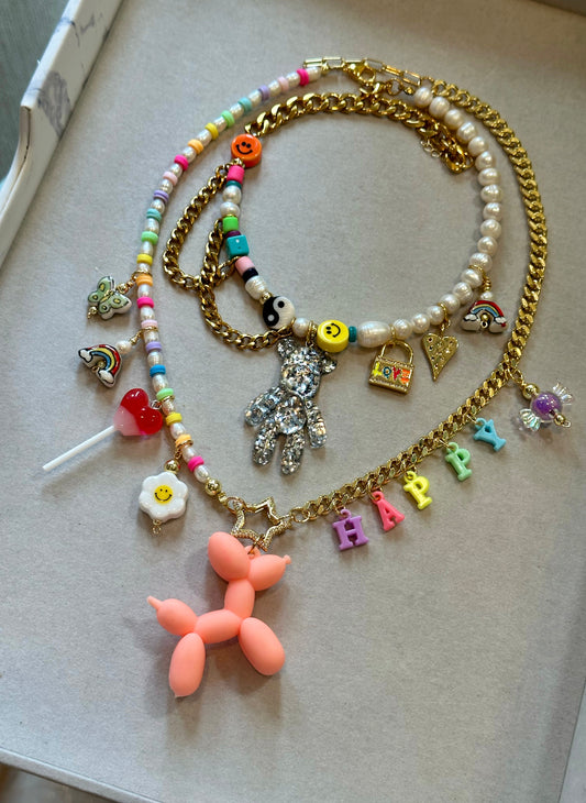 Charm Necklaces (Sold Separately)