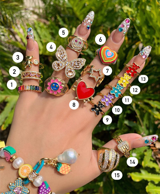 Rings (Sold Separately)