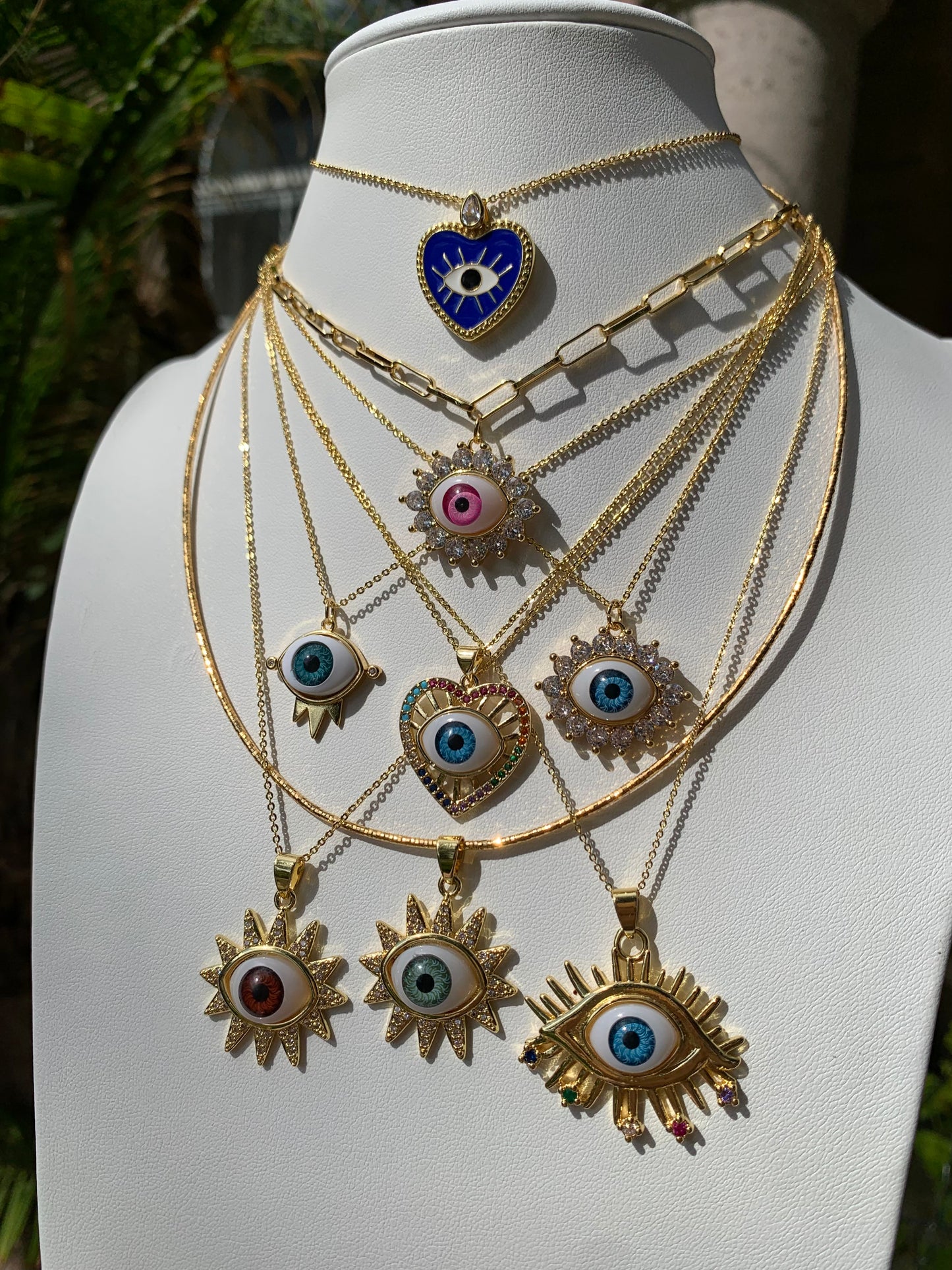 Eye Necklaces (Sold Separately)