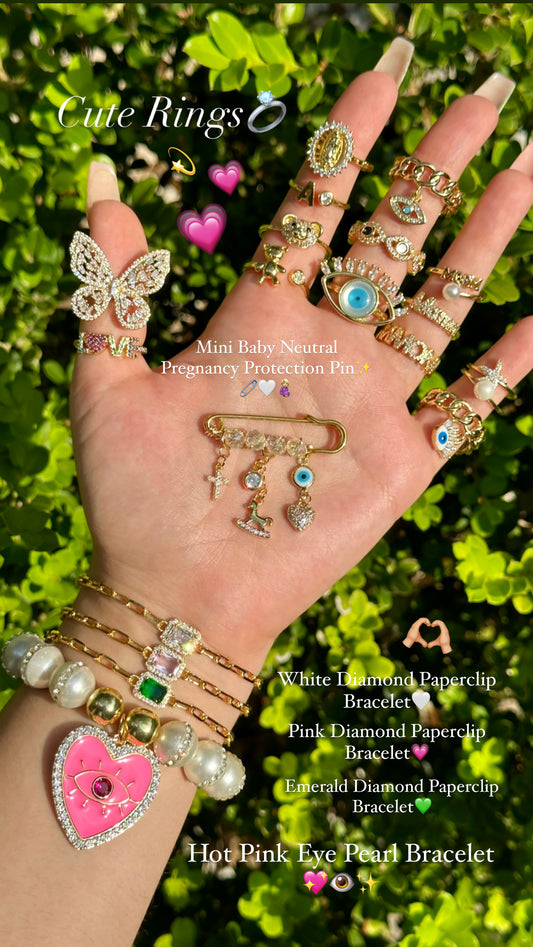 Mini Pregnancy Protection Pin (Baby Neutral)