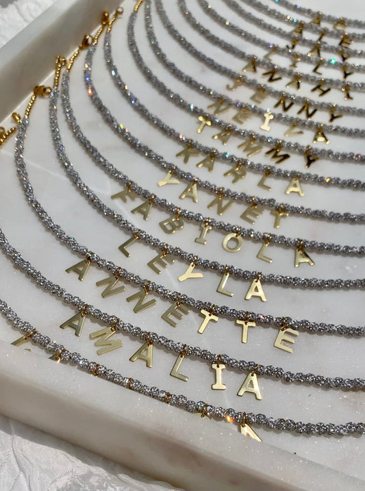 Diamonds Only Personalized Necklace