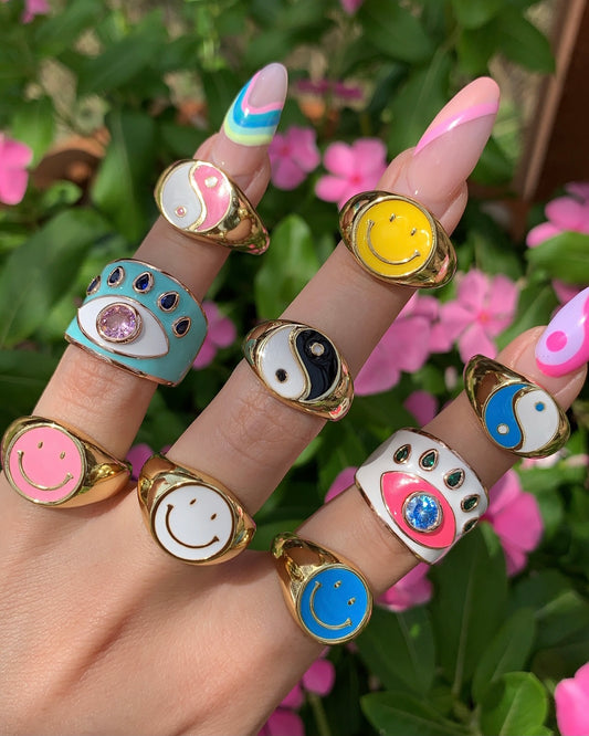 Gold Plated Fun Ring