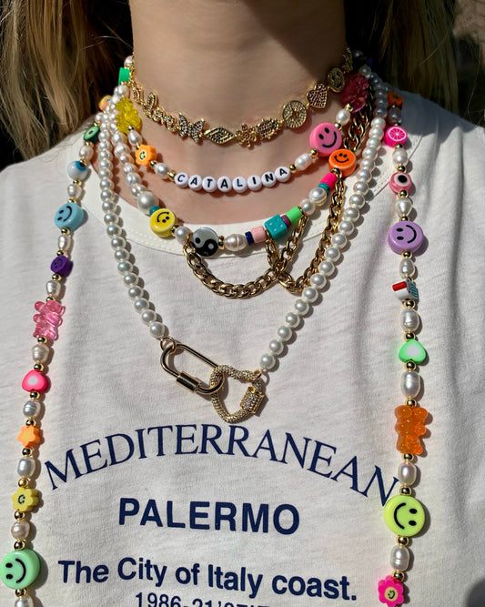 Funky Pearl Personalized Sunglasses/Mask Chain