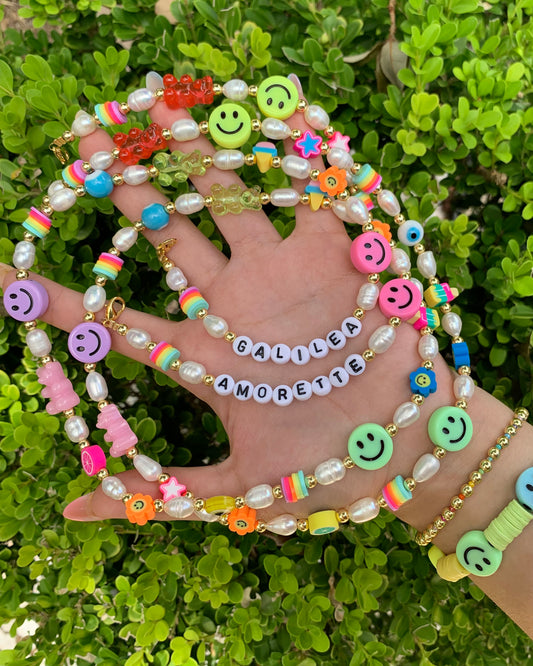 Funky Pearl Personalized Sunglasses/Mask Chain