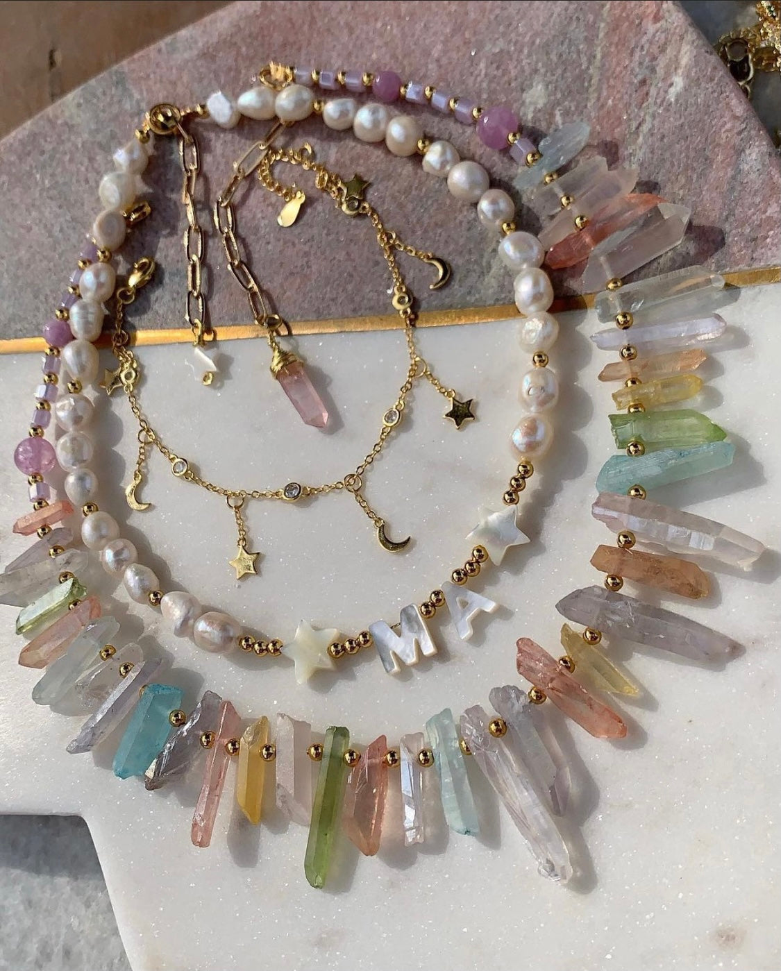 Dreaming in Quartz Necklace