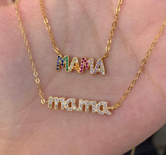 Sparkly Mama Necklace